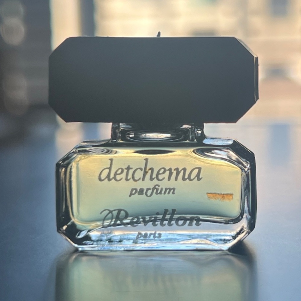 NEW REVILLON DETCHEMA for women PARFUM MINI, 2 ml~EXCELLENT VINTAGE CONDITION